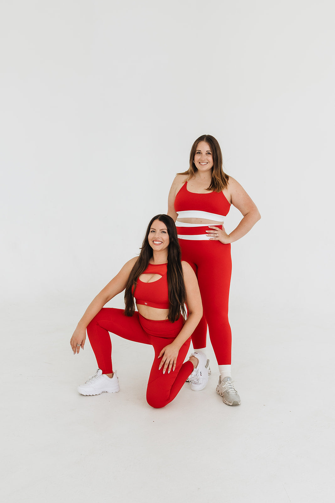 RED REIGN CORE AXIS SET (Leggings) - UNLMTD Active + Lounge