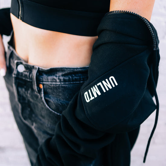 Core Oversized Fleece Lined Zip Hoodie - UNLMTD Active + Lounge