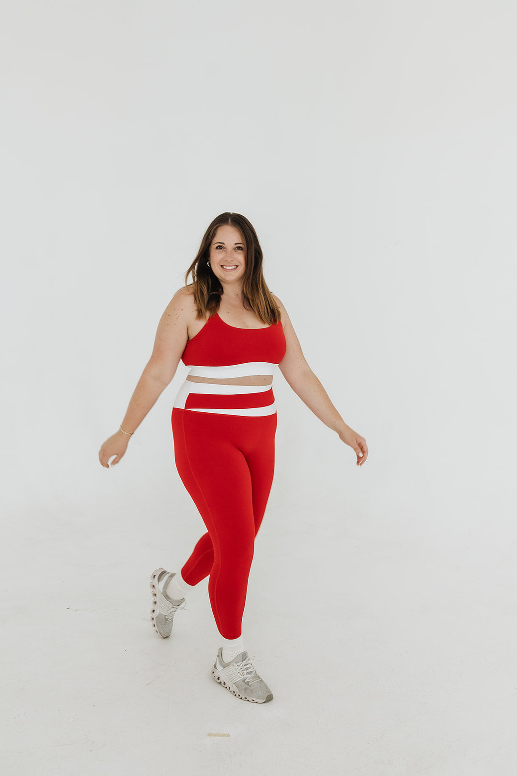 RED REIGN CORE AXIS SET (Leggings) - UNLMTD Active + Lounge