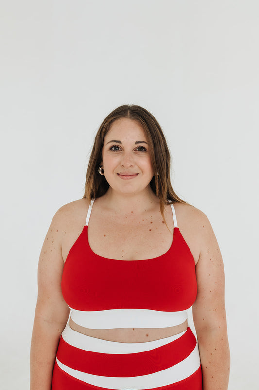 RED REIGN CORE AXIS SET (Sports Bra) - UNLMTD Active + Lounge