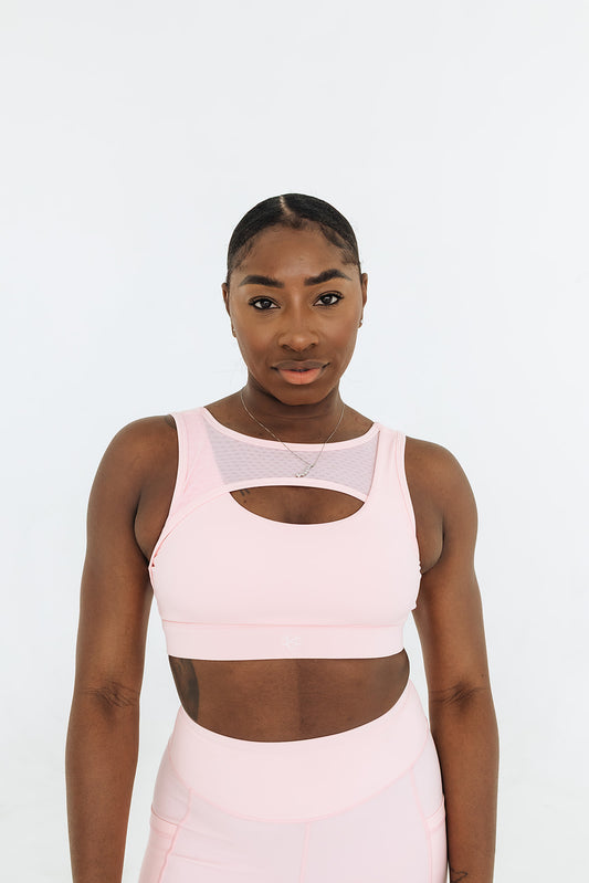 ROSE RIOT FLOW SET (Sports Bra) - UNLMTD Active + Lounge