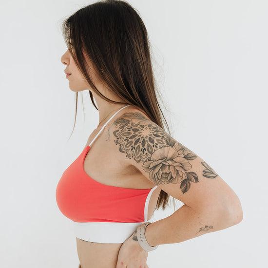 BLAZE PEACH CORE AXIS SET (Sports Bra) - UNLMTD Active + Lounge