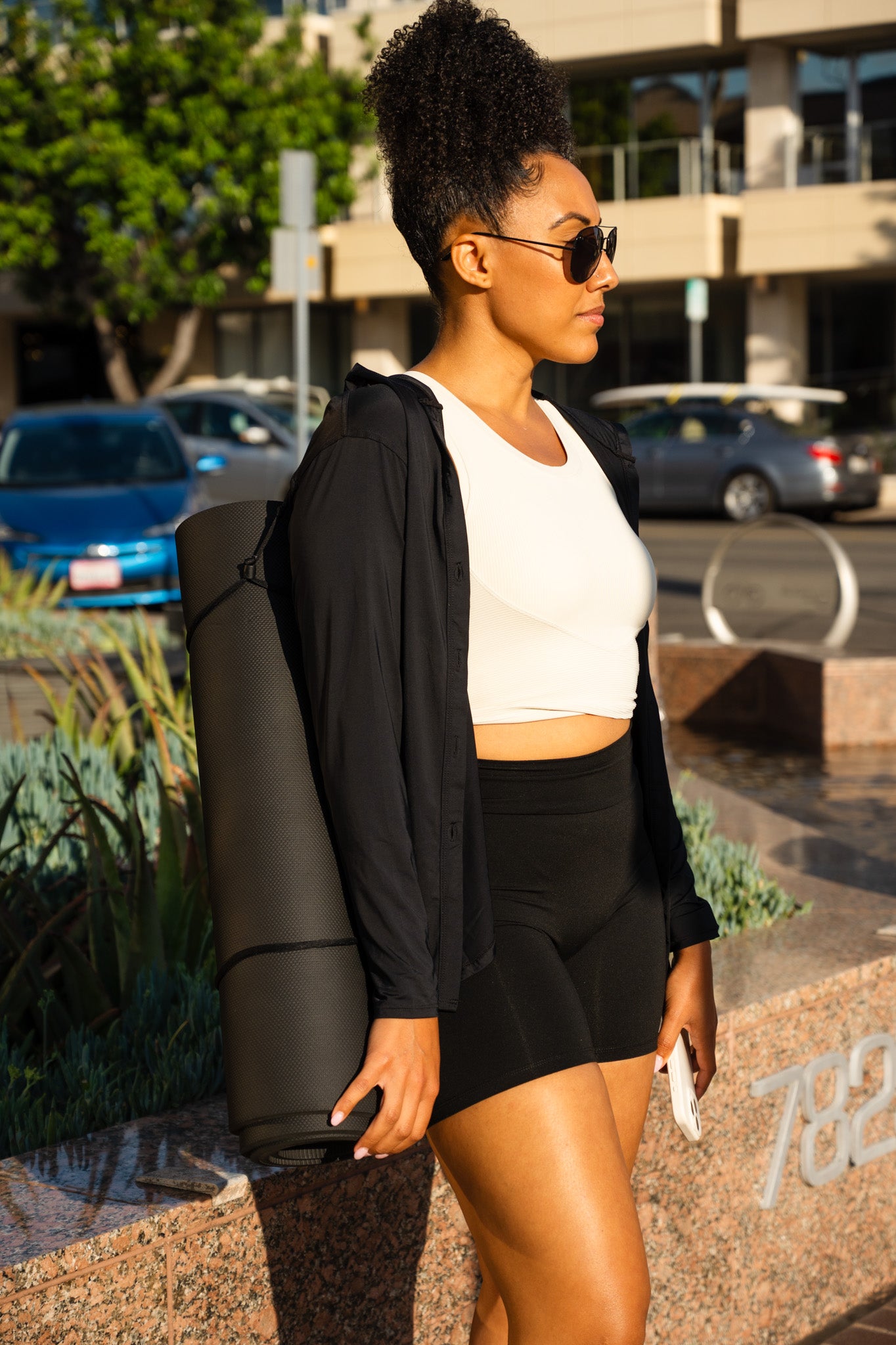 Luxe Cooling Throw-and-Go Button Down Long Sleeve (3 colors) - UNLMTD Active + Lounge