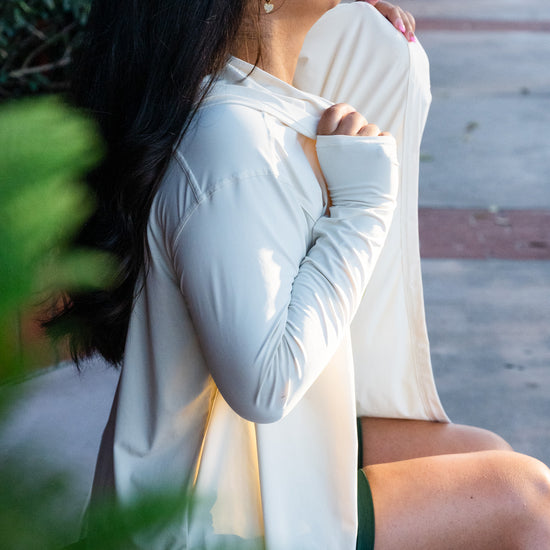 Luxe Cooling Throw-and-Go Button Down Long Sleeve (3 colors) - UNLMTD Active + Lounge