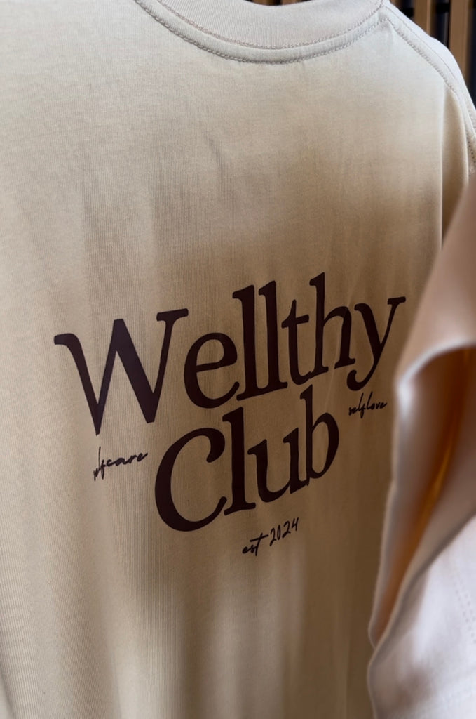 The Wellthy Club All-Season Short Sleeve Tshirt - UNLMTD Active + Lounge
