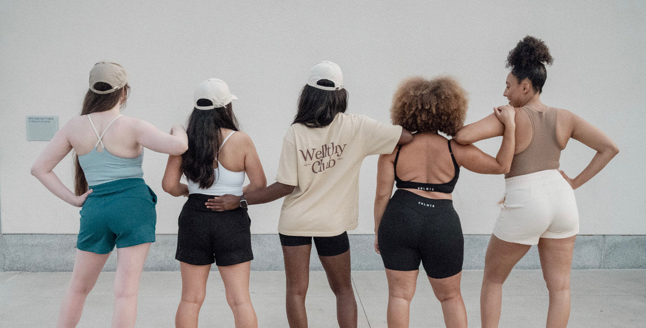 The Wellthy Club All-Season Short Sleeve Tshirt - UNLMTD Active + Lounge