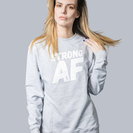 UNLMTD® Strong AF - Ladies' Sweatshirt - SB & Co. | UNLMTD